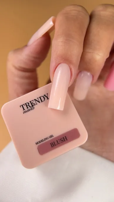 Trendy Nails Modeling Gel Peach Cream, 30ml — Photo 20