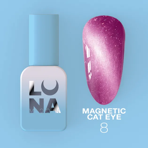 Luna Esmalte Semipermanente 256, 8ml (Cat Eye) — Photo 10