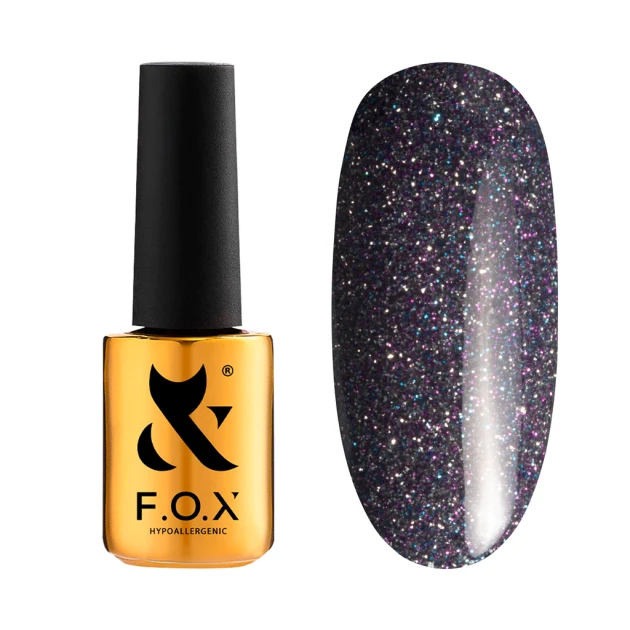 Esmalte semipermanente F.O.X. Sparkle 006, 7 ml — Photo 15