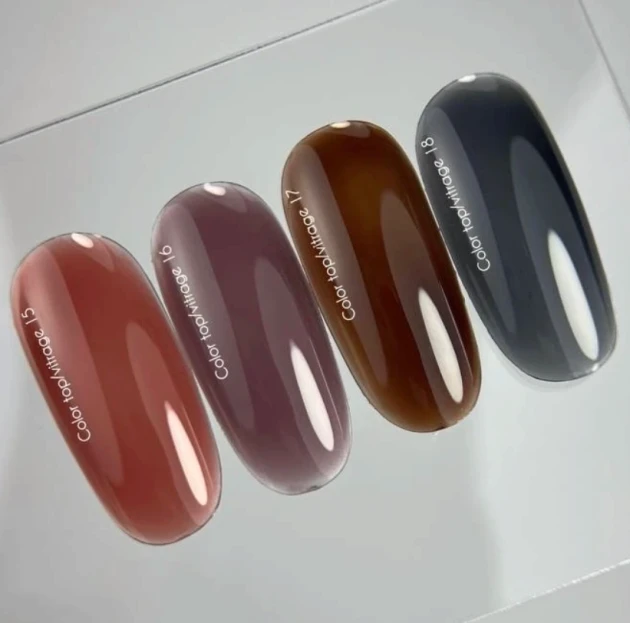 NAILSOFTHEDAY Color Top 14 Vitrage, 10ml — Photo 40