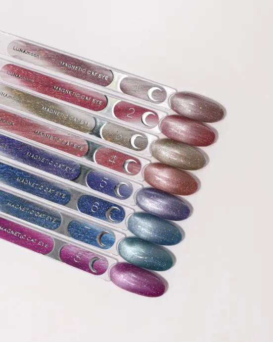Luna Esmalte Semipermanente 256, 8ml (Cat Eye) — Photo 11