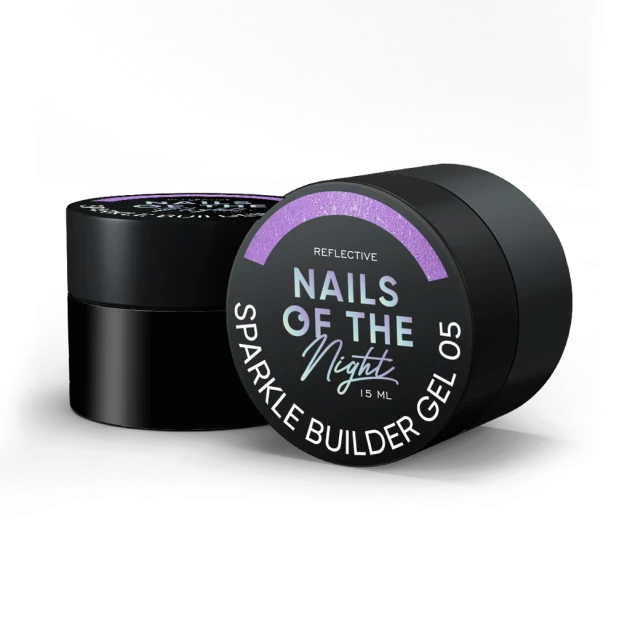 NAILSOFTHENIGHT Sparkle Builder Gel 03, 15ml — Photo 19