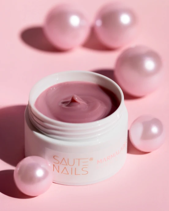 Saute Nails Marmalade Gel Marshmallow, 30ml — Photo 19