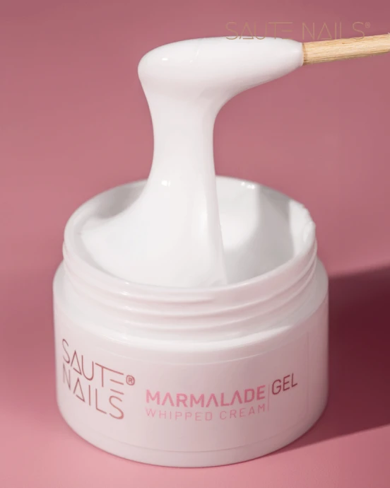 Saute Nails Marmalade Gel Marshmallow, 30ml — Photo 13