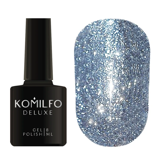 Esmalte Semipermanente Komilfo Liquid Glam Gel LGG 004, 8ml — Photo 19