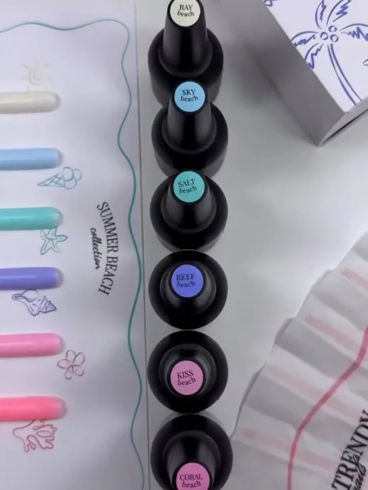 Trendy Nails Coleccion de 5 Builder Geles in a Bottle por 30ml #1 — Photo 21