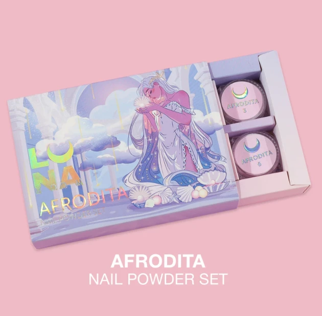 Luna Afrodita Nail Powder Set (6pcs) — Photo 14