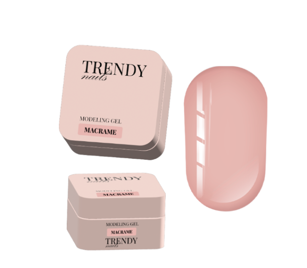 Trendy Nails Modeling Gel Clear, 30ml — Photo 19