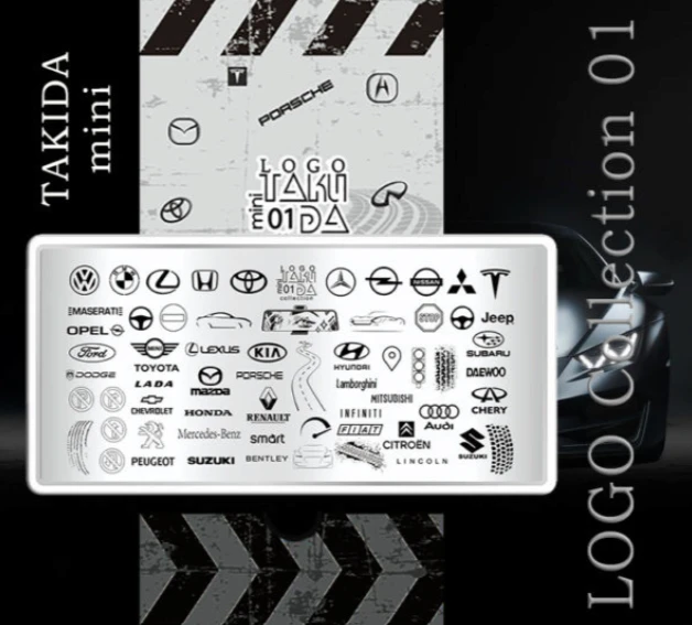 Placa para Estampar TakiDa con Demo hoja, 02 — Photo 24