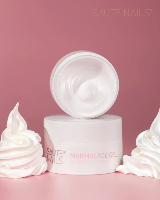 Saute Nails Marmalade Gel Marshmallow, 30ml — Photo 11