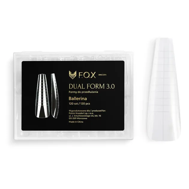 Saute Nails Dual Form Square 120 pcs — Photo 19