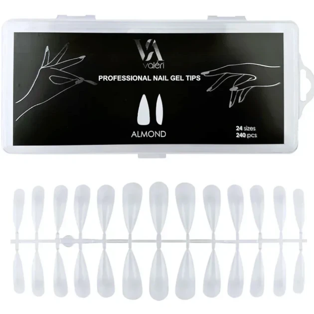 LunaMoon Gel Tips Square Medium — Photo 18