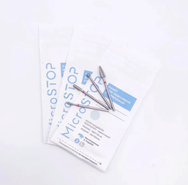 MICROSTOP Bolsas Kraft blancas 100/200mm, 100uds — Photo 8