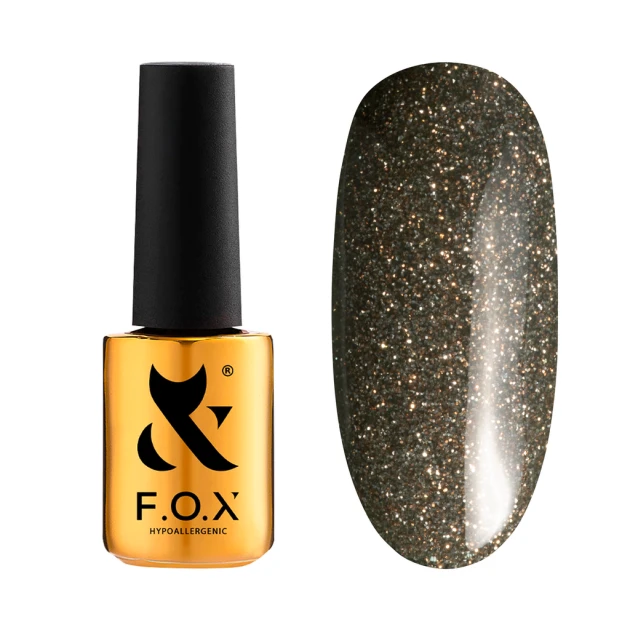 Esmalte semipermanente F.O.X. Sparkle 006, 7 ml — Photo 21