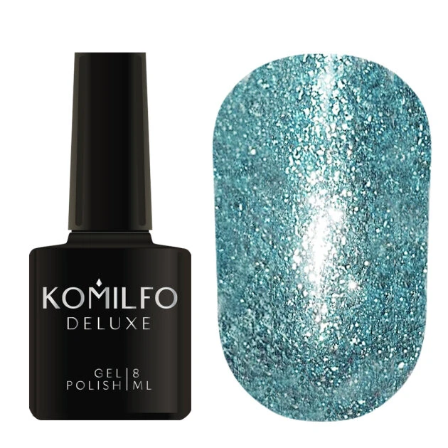 Esmalte Semipermanente Komilfo Liquid Glam Gel LGG 004, 8ml — Photo 15