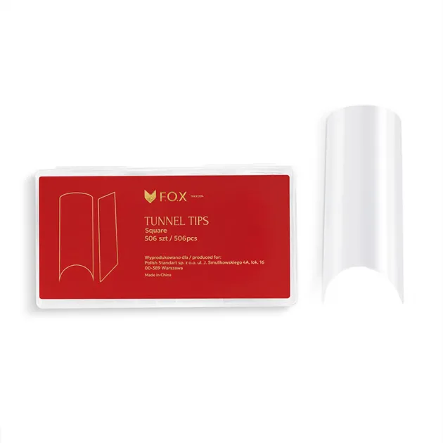 TOUCH Soft Gel Tips Extra Long Square, (240psc) — Photo 17
