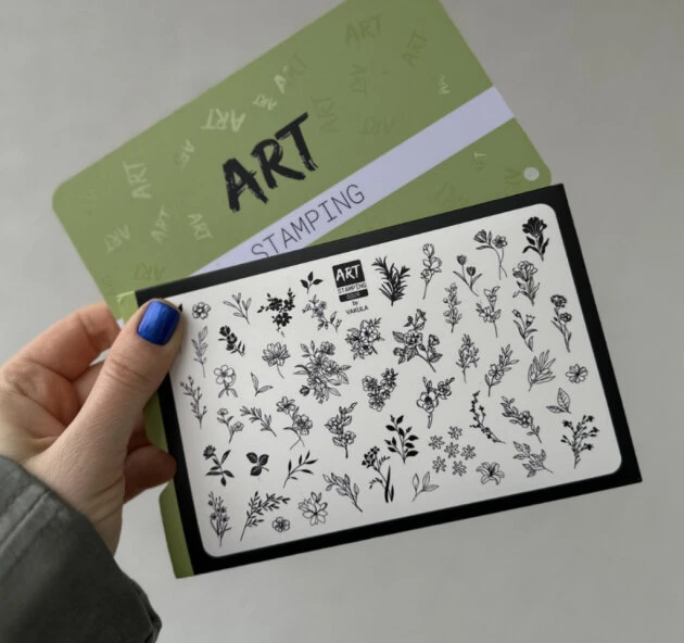 Placa Art Stamping by Vakula 0015 — Photo 35