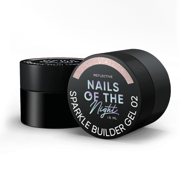 NAILSOFTHENIGHT Sparkle Builder Gel 03, 15ml — Photo 13