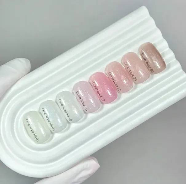 NAILSOFTHEDAY Cover base 43 light pigment, 10ml — Photo 17