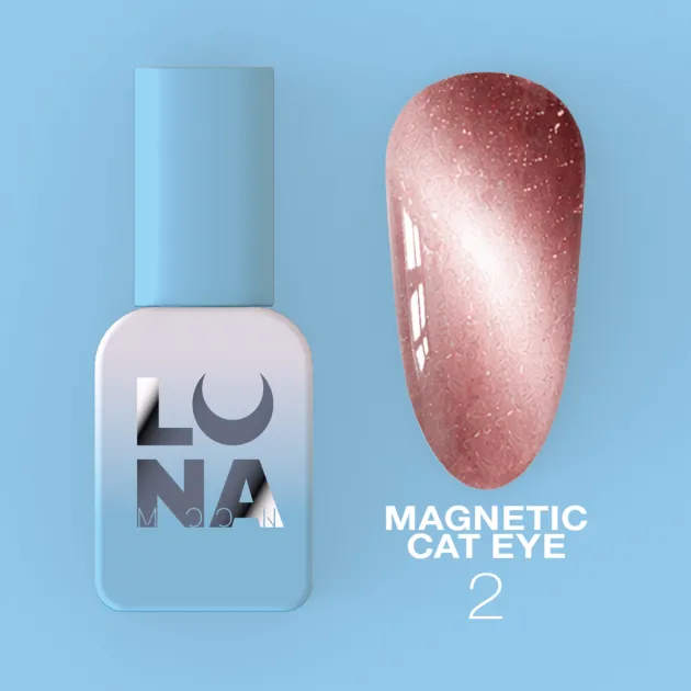 Luna Esmalte Semipermanente 256, 8ml (Cat Eye) — Photo 22