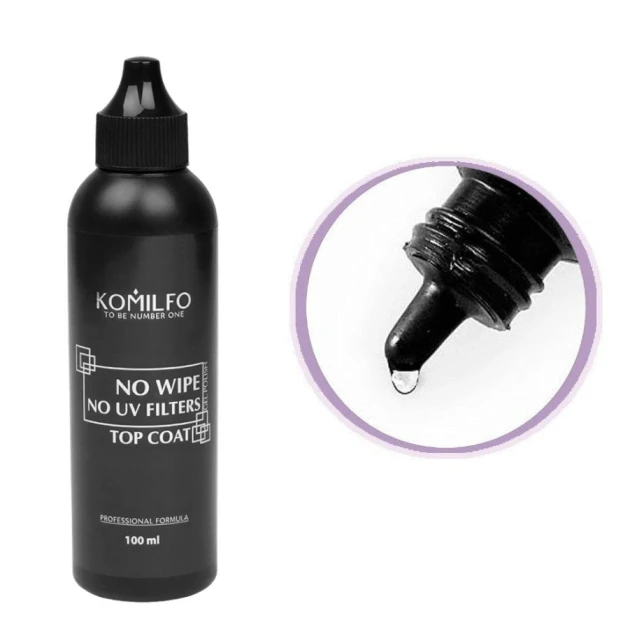 Komilfo No Wipe Matte Top, 15ml — Photo 27