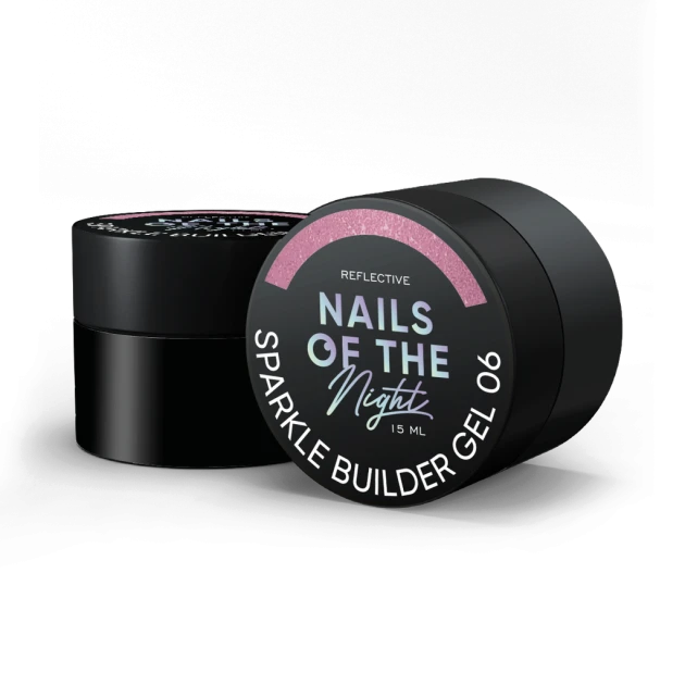 NAILSOFTHENIGHT Sparkle Builder Gel 03, 15ml — Photo 21