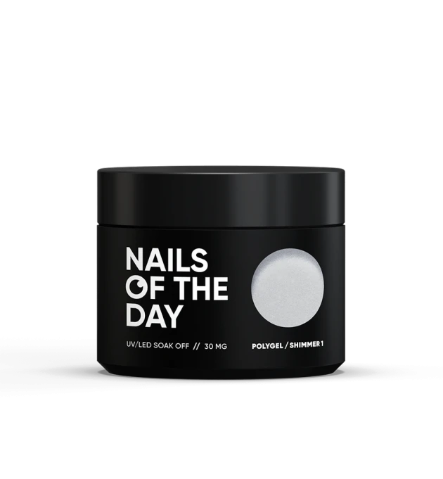 NAILSOFTHEDAY Polygel White, 30g — Photo 26