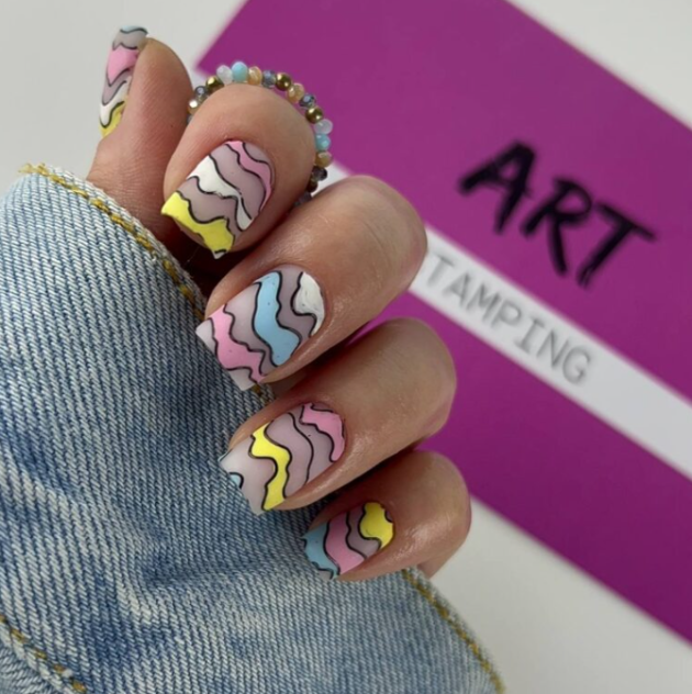 Placa Art Stamping by Vakula 0008 — Photo 34