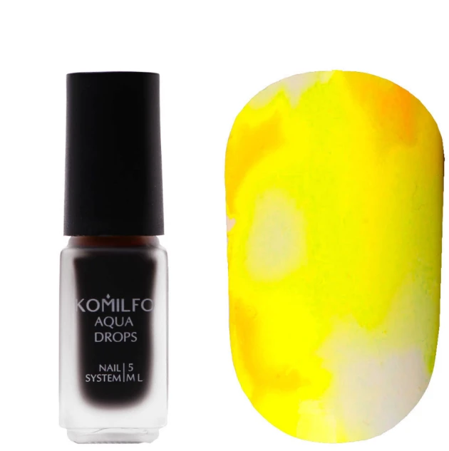 Komilfo Aqua Drops Yellow 004, 5ml — Photo 23