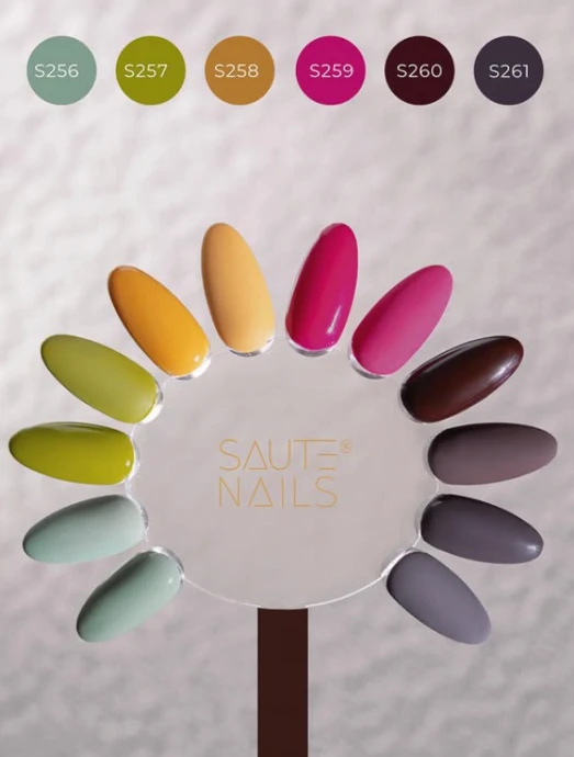 Saute Nails Coleccion Pastel Positivity (5+1) — Photo 47