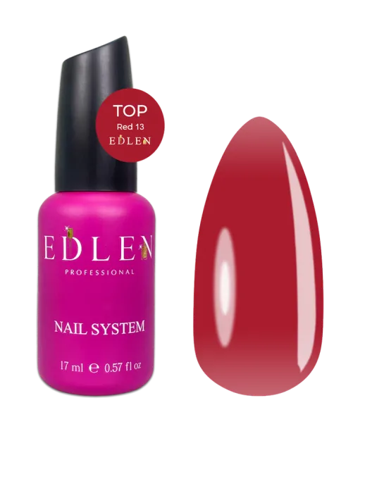 Edlen Top No Wipe Flash Silver, 17ml — Photo 19