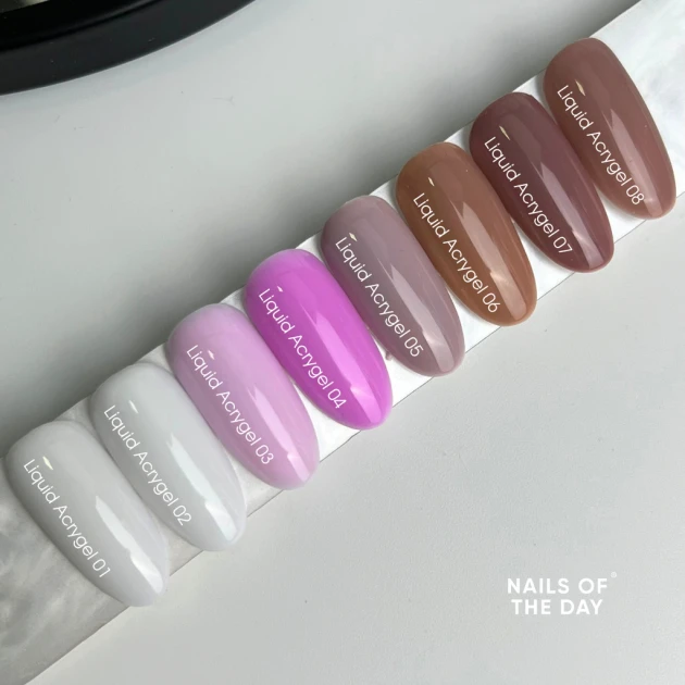 NAILSOFTHEDAY Bottle gel, liquid acrylgel — Photo 22