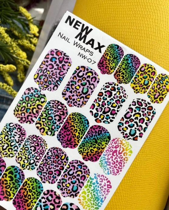 Nail Wraps Pegatinas para las uñas con capa de pegajosidad, 05 — Photo 13