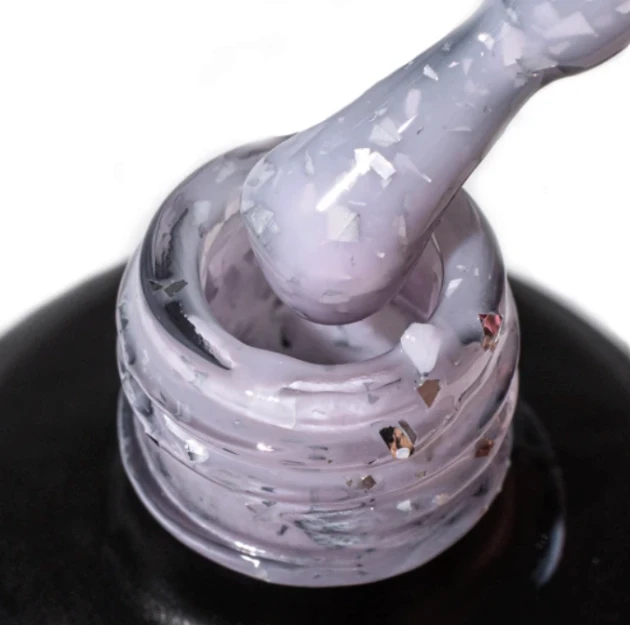 Komilfo PolyGel 006 Beige Glitter, 15ml — Photo 35