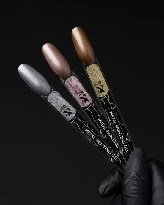 F.O.X. Metal Gel Paint 001, 10ml — Photo 11