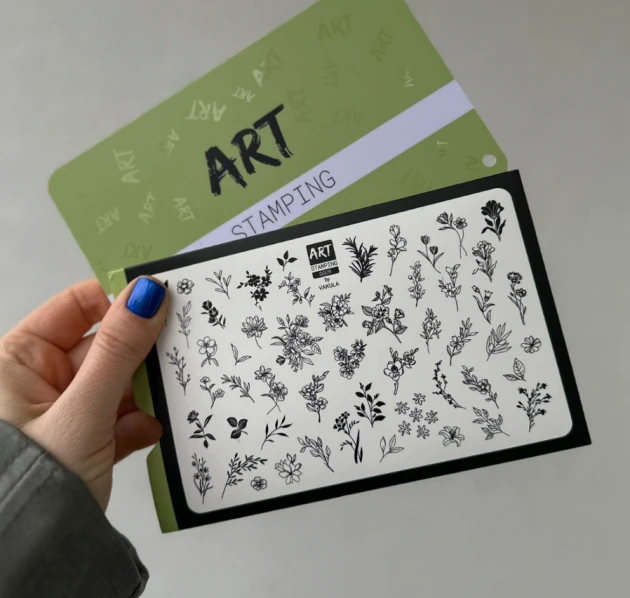 Placa Art Stamping by Vakula 0015 — Photo 36