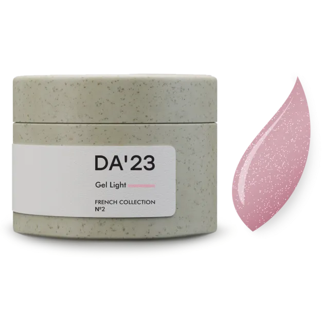 DA23 Fiber Gel White Power, 14ml — Photo 29