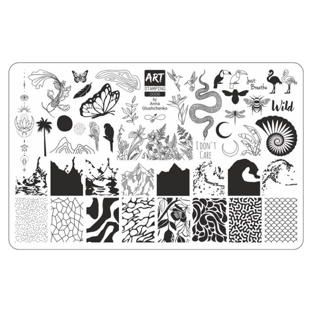 Placa Art Stamping by Vakula Winter (mini) — Photo 22