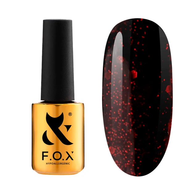 Esmalte semipermanente F.O.X. Party 011, 7 ml — Photo 36