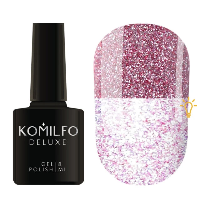 Esmalte Semipermanente Komilfo Luminous Cat Eye 001, 8ml — Photo 32