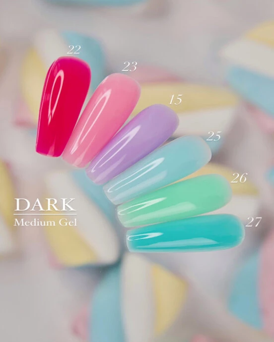 Dark by Rior Medium Gel 46, 15ml — Photo 19