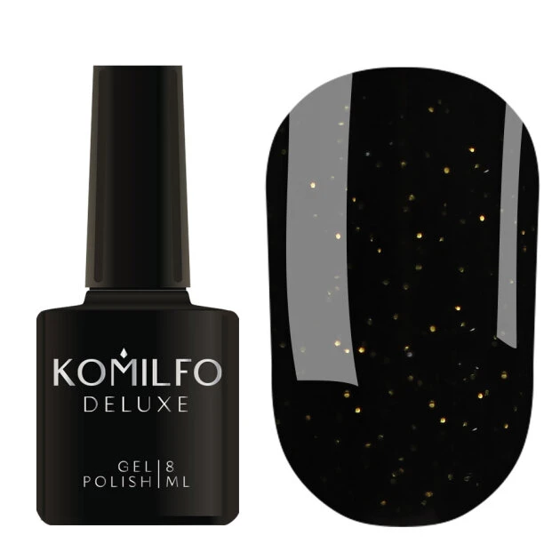 Komilfo Esmalte Semipermanente Black Blue, 8ml — Photo 33