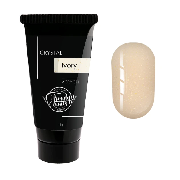 Trendy Nails Acrygel Crystal Milk, 15ml — Photo 21