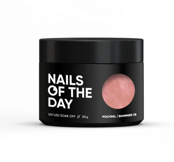 NAILSOFTHEDAY Polygel Nude 05, 30g — Photo 24