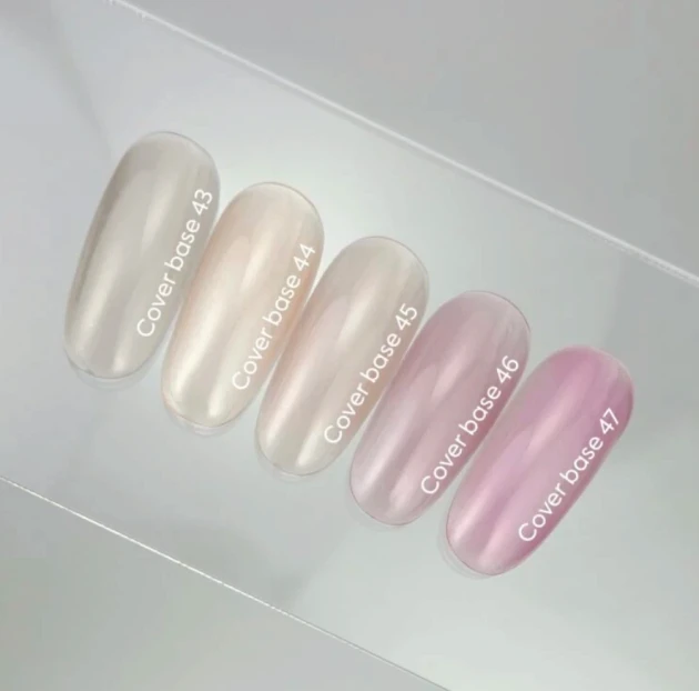 NAILSOFTHEDAY Cover base milk 03, 10 ml new formula — Photo 32