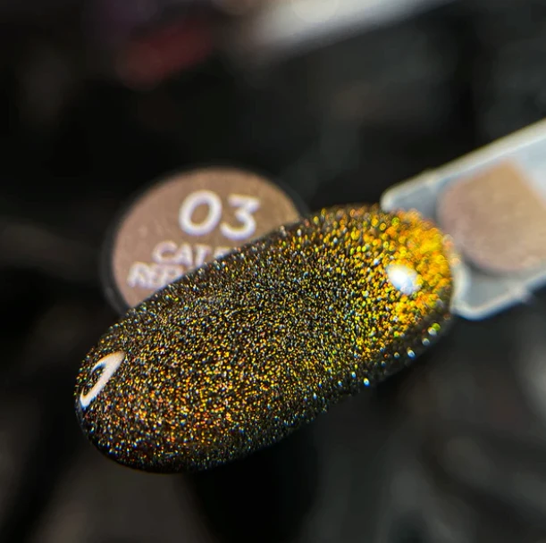 NAILSOFTHENIGHT Cat eye Reflective 01, 10ml — Photo 12