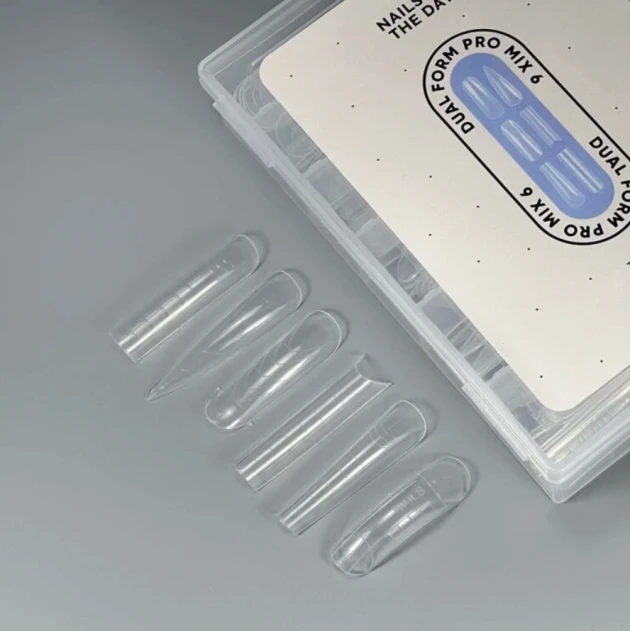 PNB Reusable Upper Arched Nail Forms, 120uds — Photo 23