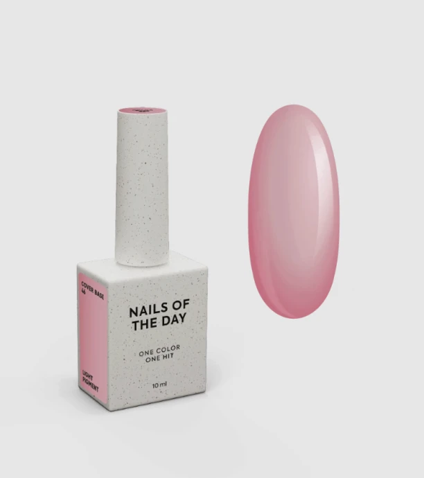 NAILSOFTHEDAY Cover base milk 03, 10 ml new formula — Photo 33