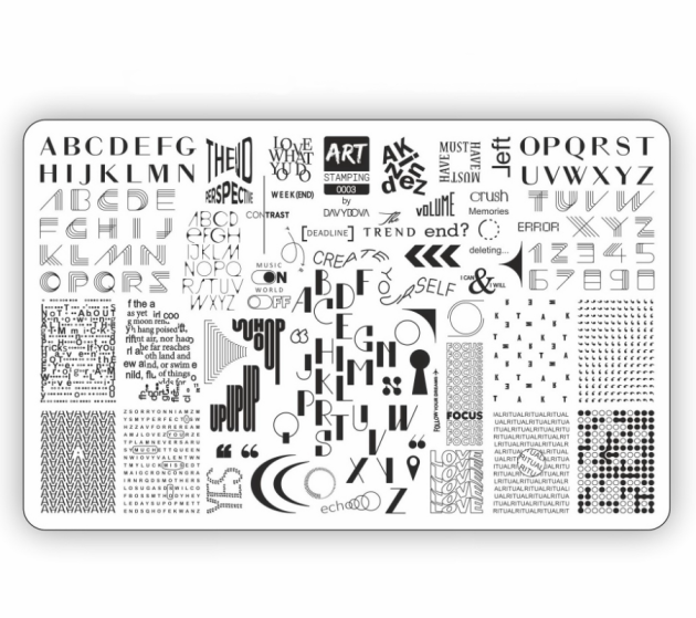 Placa Art Stamping by Vakula 0008 — Photo 35