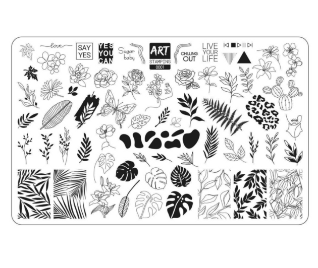 Placa Art Stamping by Vakula 0008 — Photo 28